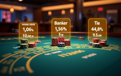 Baccarat House Edge Breakdown: Choosing Between Player, Banker, Or Tie