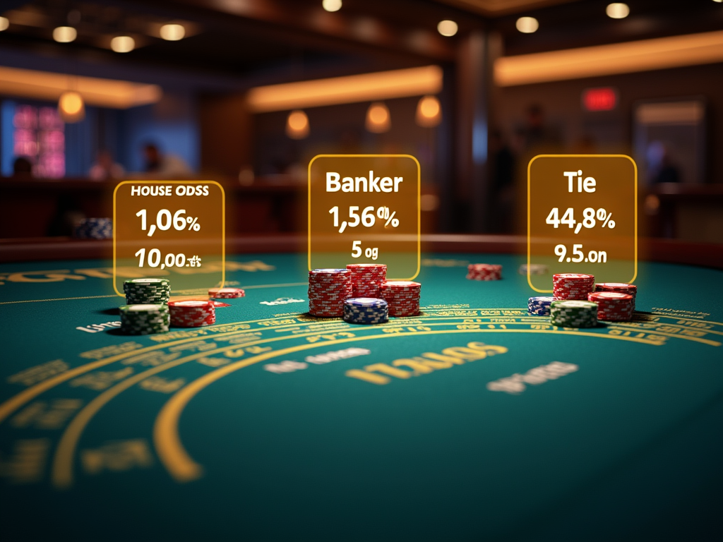 Baccarat House Edge Breakdown: Choosing Between Player, Banker, or Tie