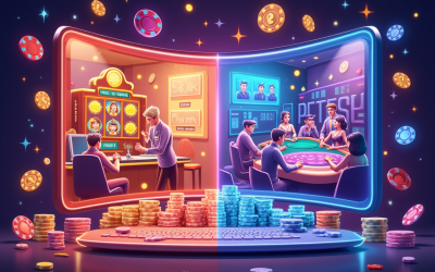 Free Casino Games Vs. Real Money Casino Games: Pros And Cons