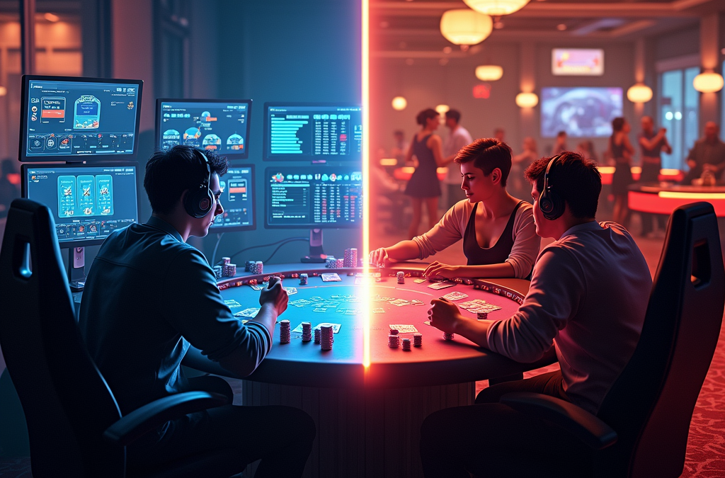 Online Poker Vs. Live Poker: Key Differences And Strategies